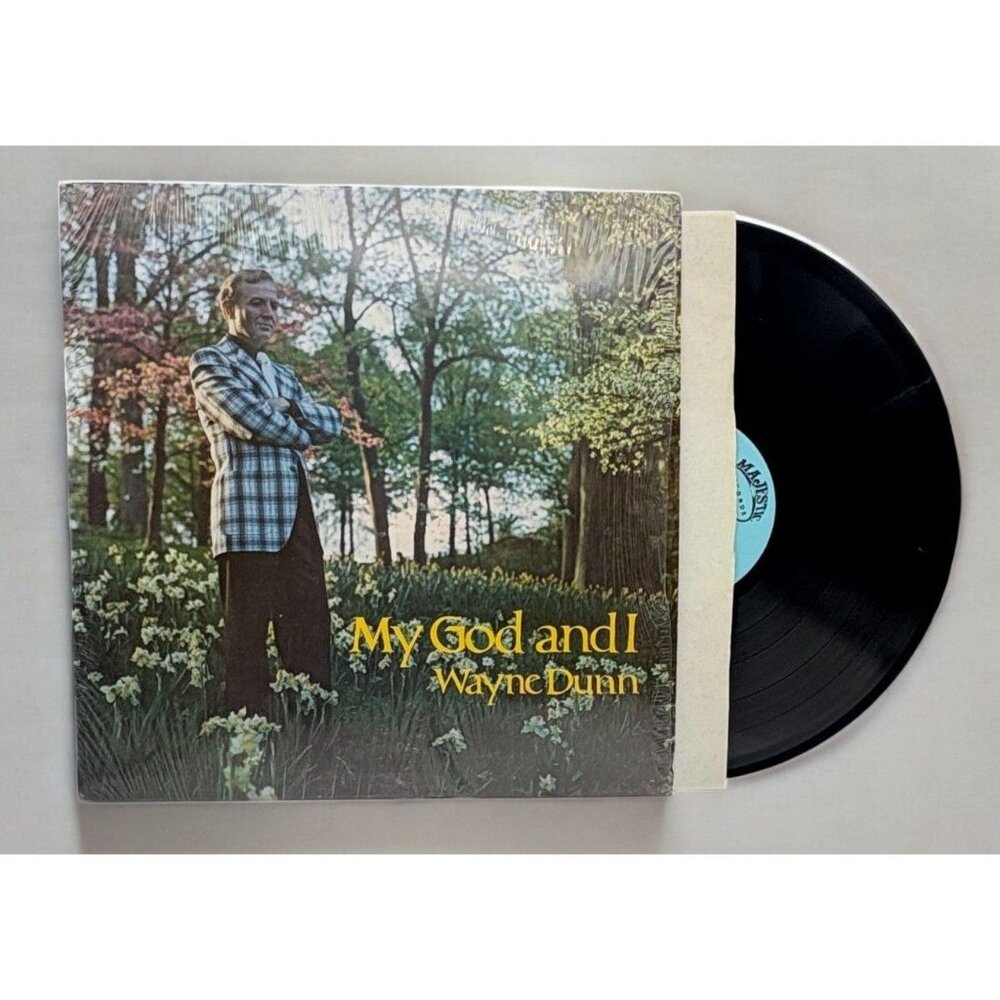 Wayne Dunn My God And I Vinyl Religious LP Majestic Records Cincinnati OH